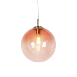 QAZQA hanglampen pallon roze e27 Sale