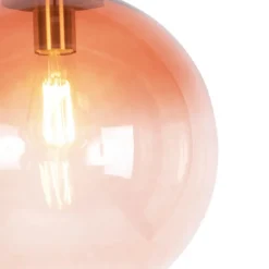 QAZQA hanglampen pallon roze e27 Sale