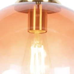 QAZQA hanglampen pallon roze e27 Sale