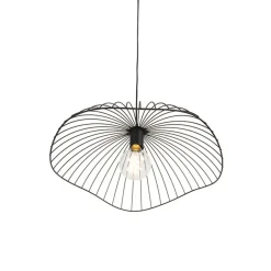 QAZQA hanglampen pua zwart e27 Discount