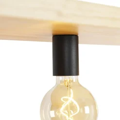 QAZQA hanglampen shelf zwart e27 New