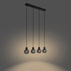 QAZQA hanglampen vidro grijs e27 Hot