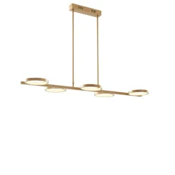 QAZQA hanglampen vive goudkleurig geïntegreerde led Online