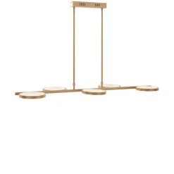 QAZQA hanglampen vive goudkleurig geïntegreerde led Online