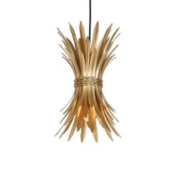 QAZQA hanglampen wesley goudkleurig e27 Sale