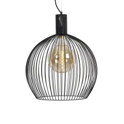 QAZQA hanglampen wire zwart e27 Best