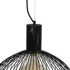 QAZQA hanglampen wire zwart e27 Best