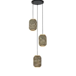 QAZQA hanglampen yvonne zwart e27 Outlet