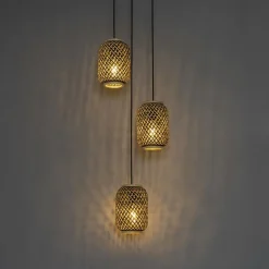 QAZQA hanglampen yvonne zwart e27 Outlet