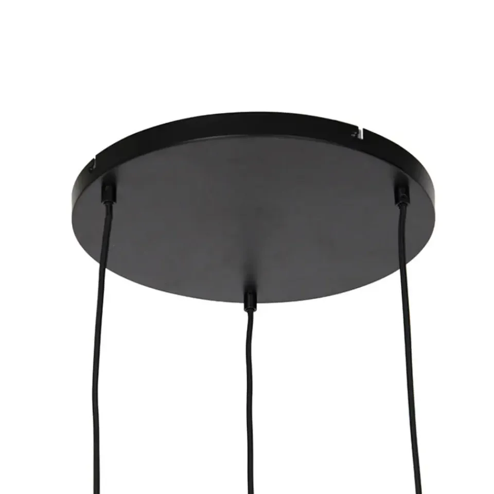 QAZQA hanglampen zuzanna grijs e27 New