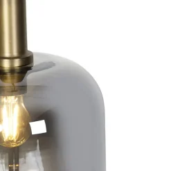 QAZQA hanglampen zuzanna grijs e27 Online