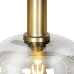 QAZQA hanglampen zuzanna grijs e27