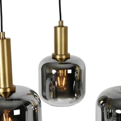 QAZQA hanglampen zuzanna grijs e27 Sale