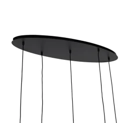 QAZQA hanglampen zuzanna grijs e27 Sale