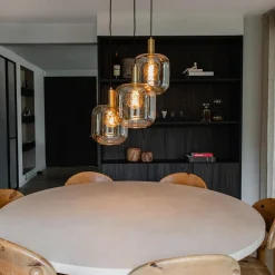 QAZQA hanglampen zuzanna oranje e27 Hot