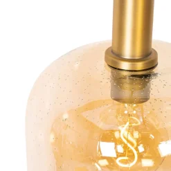 QAZQA hanglampen zuzanna oranje e27 Hot