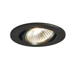 QAZQA inbouwspots cisco zwart gu10 New