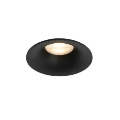 QAZQA inbouwspots gijs zwart gu10 Outlet