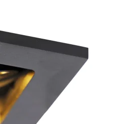 QAZQA inbouwspots qure zwart gu10 Sale