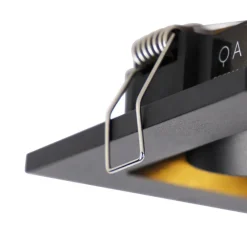 QAZQA inbouwspots qure zwart gu10 Sale