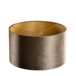 QAZQA lampenkappen cilinder velours bruin Online