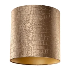 QAZQA lampenkappen cilinder velours bruin Outlet