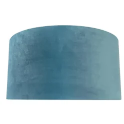 QAZQA lampenkappen cilinder velours blauw Best