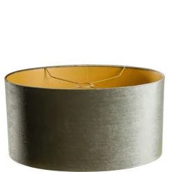 QAZQA lampenkappen cilinder velours groen New