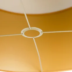 QAZQA lampenkappen cilinder velours geel Discount