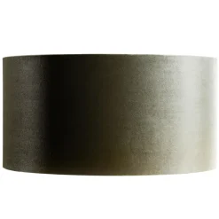 QAZQA lampenkappen cilinder velours groen Clearance