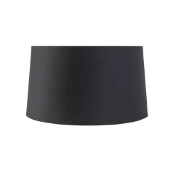 QAZQA lampenkappen rond schuin katoen zwart Discount