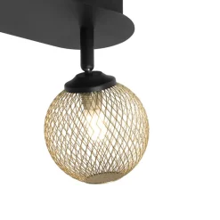 QAZQA opbouwspots athens goudkleurig g9 Sale