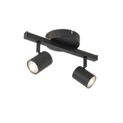 QAZQA opbouwspots back up zwart gu10 Hot