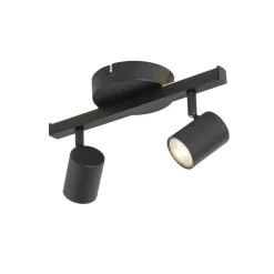 QAZQA opbouwspots back up zwart gu10 Hot