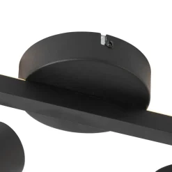 QAZQA opbouwspots back up zwart gu10 Hot