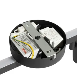 QAZQA opbouwspots back up zwart gu10 Hot