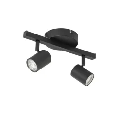 QAZQA opbouwspots back up zwart gu10 Hot