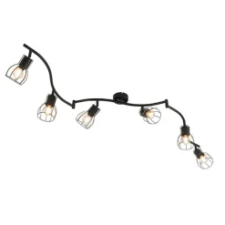 QAZQA opbouwspots botu zwart e14 Online