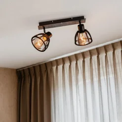 QAZQA opbouwspots fotu zwart e27 Online