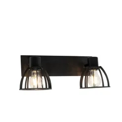 QAZQA opbouwspots fotu zwart e27 Online