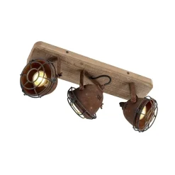 QAZQA opbouwspots gina bronskleurig gu10 Clearance