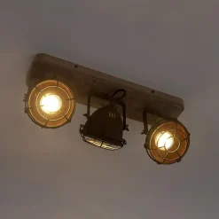 QAZQA opbouwspots gina bronskleurig gu10 Clearance