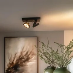 QAZQA opbouwspots go zwart g9 Outlet