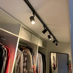 QAZQA opbouwspots iconic jeana zwart gu10 Discount