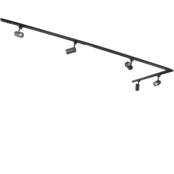 QAZQA opbouwspots iconic jeana zwart gu10 Discount