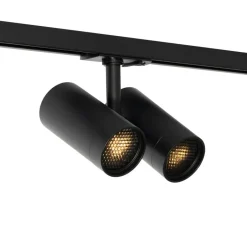 QAZQA opbouwspots iconic zwart gu10 Clearance