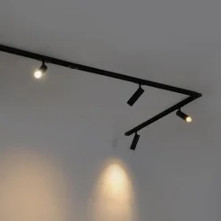 QAZQA opbouwspots iconic jeana luxe zwart gu10 New