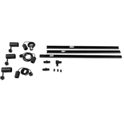 QAZQA opbouwspots iconic cavalux jeana zwart e27 Outlet