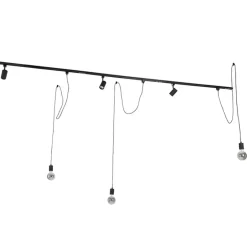 QAZQA opbouwspots iconic cavalux jeana zwart e27 Outlet