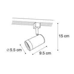 QAZQA opbouwspots iconic jeana wit gu10 Online